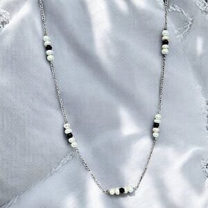 Vintage Pearl Sterling Silver Necklace